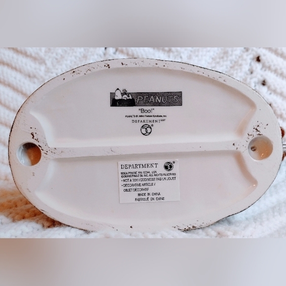 Peanuts Dept. 56 BOO! Rare Charlie  Brown Halloween Department 56 Lucy - Picture 8 of 8